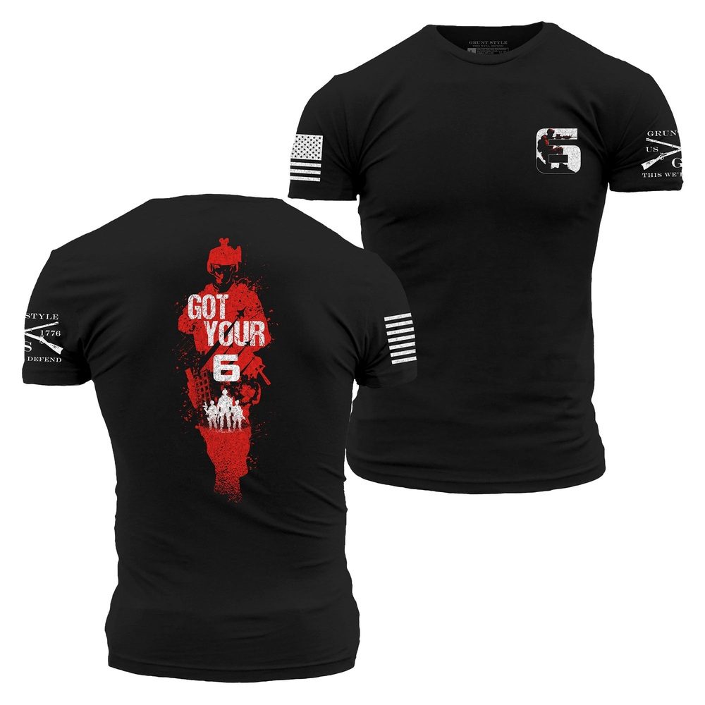 Grunt Style Tshirt - Built For The Battlefield T-Shirt - Black